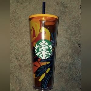 5/$30 Starbucks Floral Tumbler 24 oz